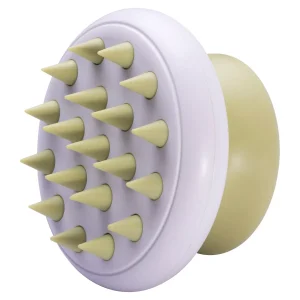 Handheld Bathing Brush and Massaging Soft Flexible Grooming Pet Comb, Blue